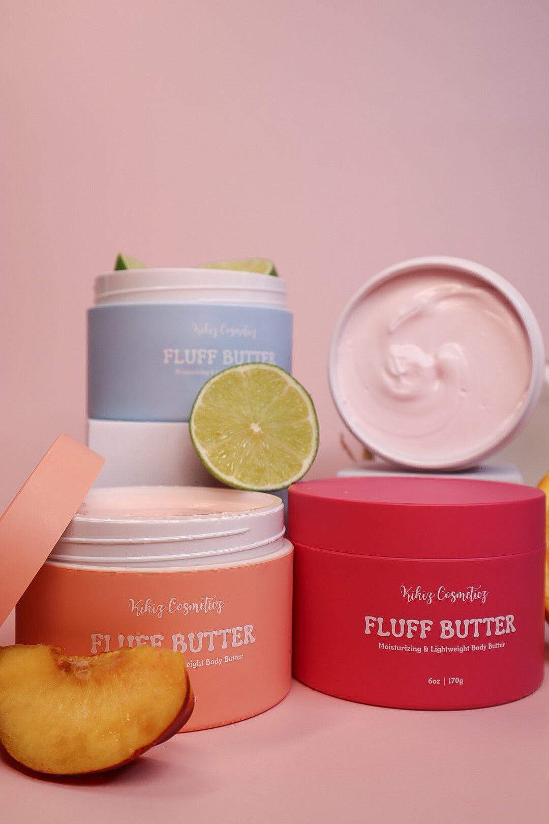 Pink Water Lily Fluff Butter