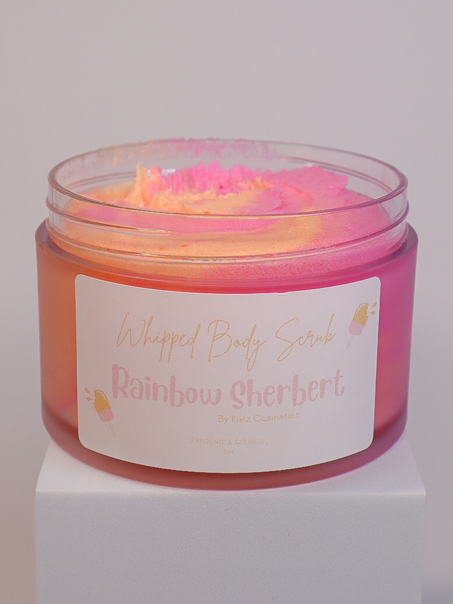 Rainbow Sherbert Whipped Body Scrub